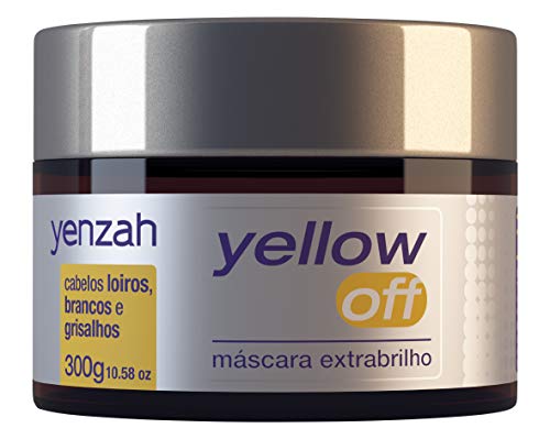 Máscara Extra Brilho Yellow Off, Yenzah, Branco
