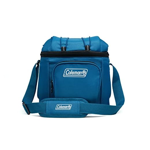 Coleman Chiller Insulated Soft Cooler, Leakproof 9/16/30 Can Cooler with 12+ Hour Ice Retention, Made with Recycled Materials, Great for Lunch, Camping, Beach, Pool, Sports, & More
