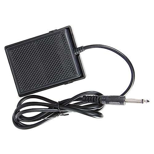 ノーブランド品 キーボードフットペダル 普遍的な USBペダル ランプフットスイッチ ミディ 有線 キーボード用サステインペダル 実用的なサステインペダル 便利なピアノサステインペダル Black