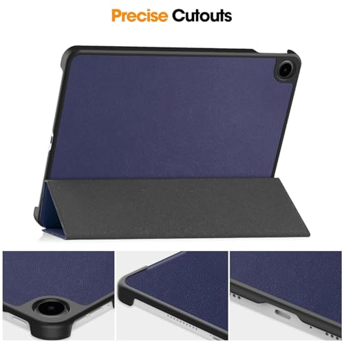 Image of ProElite Case Cover for Oppo Pad 5 12.1 inch Case, Slim Trifold Flip case Cover for Oppo Pad 5 12.1 inch Tablet [Auto Sleep Wake Feature], Dark Blue