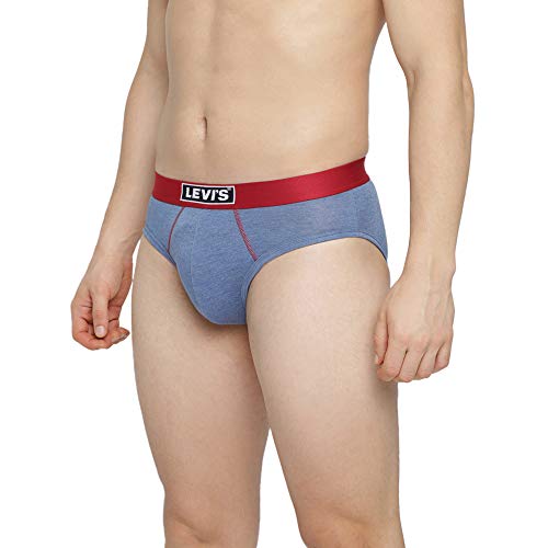 Image of Levi's Men's Cotton Blend #035-BRIEF-ASST-P2 Relaxed Printed Briefs