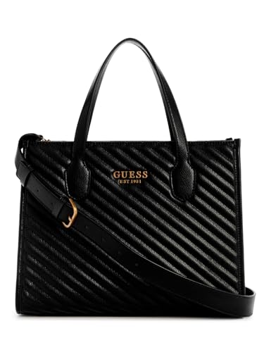 Image of GUESS Womens Silvana Double Compartment Tote