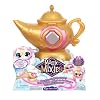 Magic Mixies Magic Genie Lamp with Interactive 8 Pink Plush Toy and 60+ Sounds & Reactions. Unlock a Magic Ring and Reveal a Pink Genie from The Real Misting Lamp. Gifts for Kids, Ages 5+