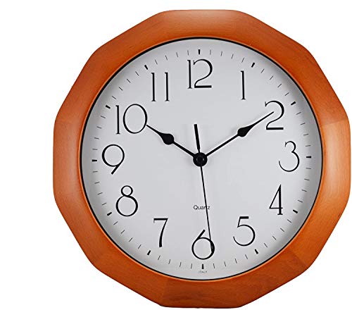 Condor Orologio da Parete in Legno Color Ciliegio