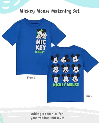 Image of Disney Boys' T-shirt and Shorts Outfit Set