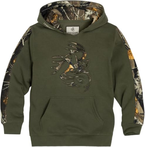 Image of Legendary Whitetails Kids Pullover Hooded Sweatshirt Camo Hoodie