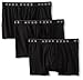 BOSS HUGO BOSS Men's 3-Pack Cotton Trunk, Black, Medium