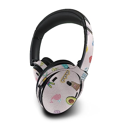 Image of MightySkins Glossy Glitter Skin Compatible with Bose QuietComfort 45 Headphones - VSCO1 | Protective, Durable High-Gloss Glitter Finish | Easy to Apply, Remove, and Change Styles | Made in The USA