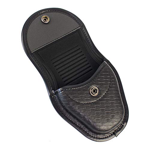 ROCOTACTICAL Basketweave Single Handcuff Case, Hidden Snap Handcuff Holder Pouch, Molded Single Cuff Case - Thumbnail 6