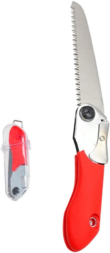 Folding Pruning Saw Camping Hand Saw Compact Garden Tree for Wood Bone PVC 130mm