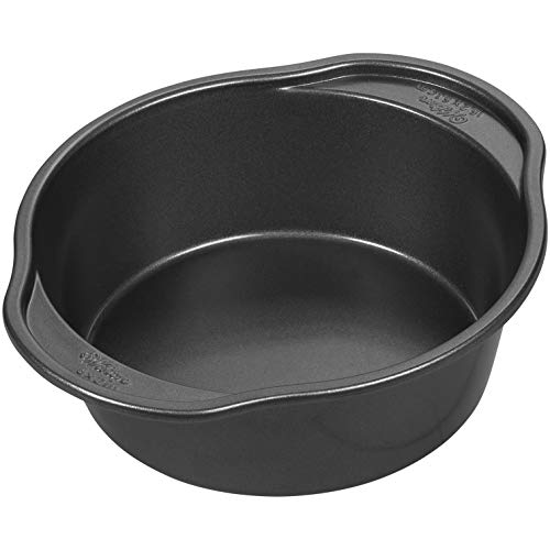 Wilton Perfect Results Premium 6-Inch Non-Stick Round Cake Pan Set, 2-Piece, Steel #TOP3