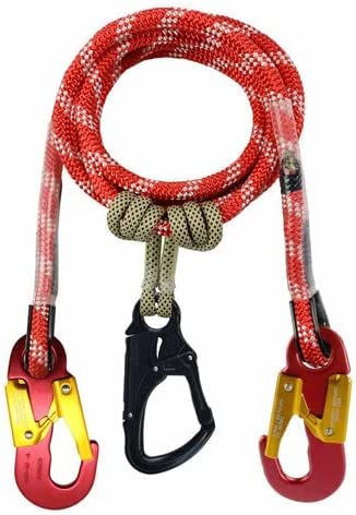 The Red-3 2-in-1 Prusik Positioning Lanyard - Static Kernmantle - 1/2