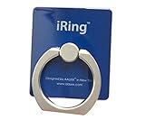 QUALITÉ OPTIMALE : la charnière à friction qui soutient le téléphone est extrêmement robuste pour profiter pleinement des fonctionnalités de votre bague accroche téléphone. L’anneau rotatif pivote à 360° et s'incline à 180° pour optimiser votre prise en main et offrir un angle d'affichage en position portrait ou paysage.