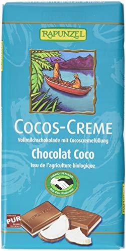 Rapunzel Cocos Creme Schokolade HIH, 6er Pack (6 x 100 g) - Bio