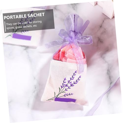 KALLORY Bolsas de Sachet de Lavanda Portátiles 15 pcs miniatura 3