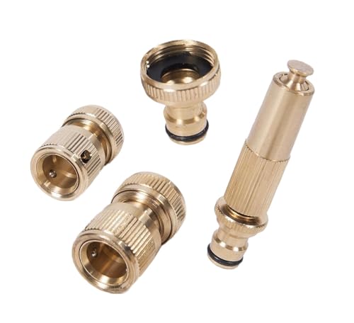 Kit de raccordement pour tuyau d'arrosage 1/2 en laiton durable pour le jardin