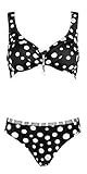 Lidea Biarritz Ultra Bikini mit Bügel 38F Black-White (077)
