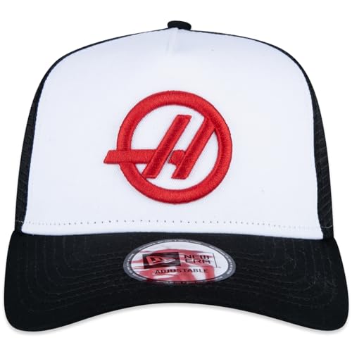 New Era A-Frame Snapback Trucker Cap - F1 HAAS