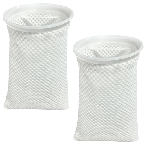 Image of 7 Inch 2 Pack 150 Micron Honeycomb Filter Socks for Fish Tank, Aquarium Filter Sock 3D Honeycomb Design Filter Sock, Aquarium Filter Bags for Saltwater