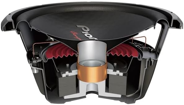 Pioneer TS-W312S4 Subwoofer internal components