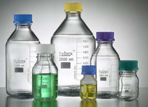 Benchmark Scientific B3000-2000-P Hybex Media Bottle, 2000ml Purple
