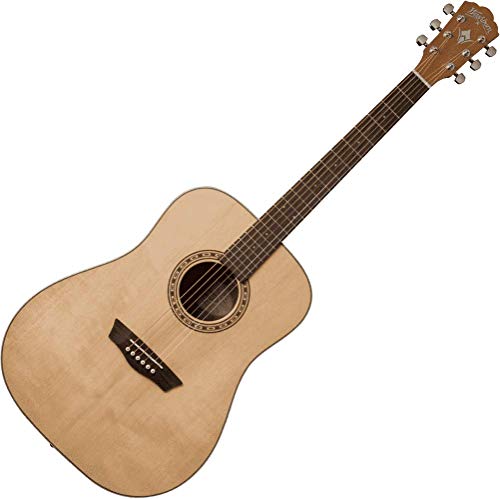 Guitare Washburn Folk Harvest D7S natural - Les Beatles, Paul McCartney, John Lennon, RIngo Starr, George Harrison Guitare Washburn Folk Harvest D7S natural – Image 6