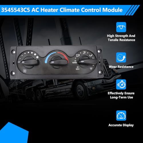 3545543C5 AC Heater Climate Control Module Compatible with 2002-2012 International 4200 4300 4400 7400 7500 7600 7700 8500 8600 Citystar Prostar Durastar Lonestar Terrastar Transtar Workstar - Image 8