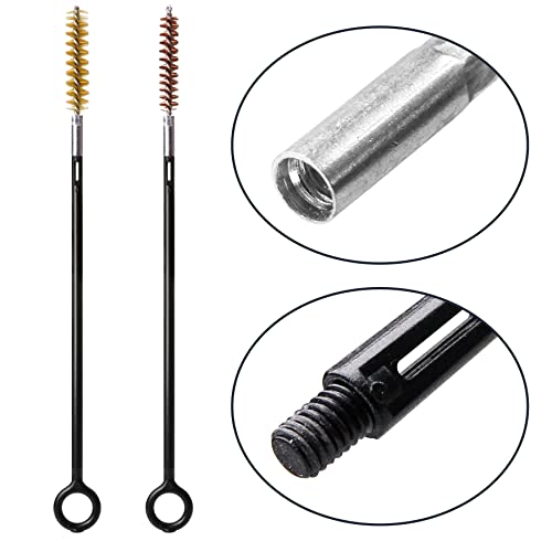 VicBre 2 Set Pistole Reinigungsset 9mm Waffenreinigungsset Bürstenset