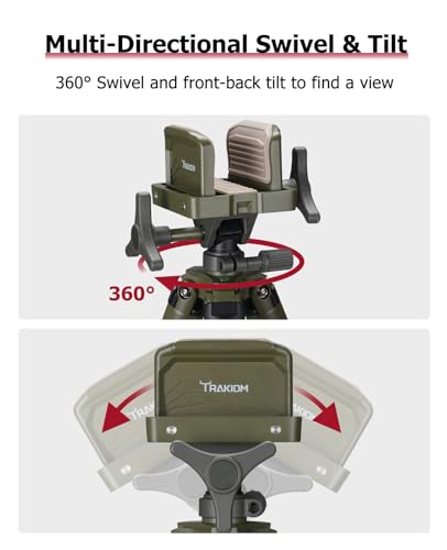 Trakiom Clamping Tripod Rest Camo Tripod Stand Sturdy for Outdoors - image 2