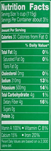 Del Monte Canned Fresh Cut Chopped Spinach, 13.5 Ounce (Pack Of 12) #TOP1