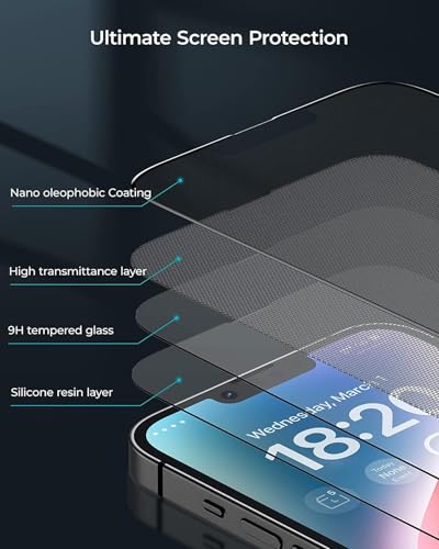 Image of FabeKee Matte Tempered Glass Screen Protector compatible with OnePlus Nord 6 Anti-Glare Finish (6.78 Inch) With Edge-to-Edge Protection Coverage and Easy Installation Kit