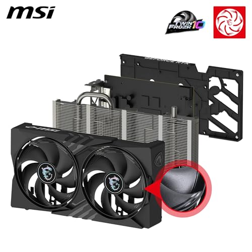 Image of MSI GeForce RTX 5050 8G Gaming OC Graphic Card - NVIDIA GeForce RTX 5050 GPU, 8GB GDDR6 128-bit Memory, 20 Gbps, PCI Express Gen 5 x16 Interface, Upto 2632 MHz, Twin FROZR 10