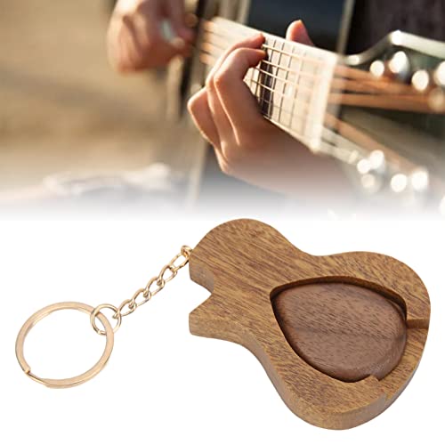 Porte-clés en bois massif fait à la main pour médiators de guitare, boîte de rangement pratique en bois pour sac à main - Les Beatles, Paul McCartney, John Lennon, RIngo Starr, George Harrison Porte-clés en bois massif fait à la main pour médiators de guitare, boîte de rangement pratique en bois pour sac à main – Image 5