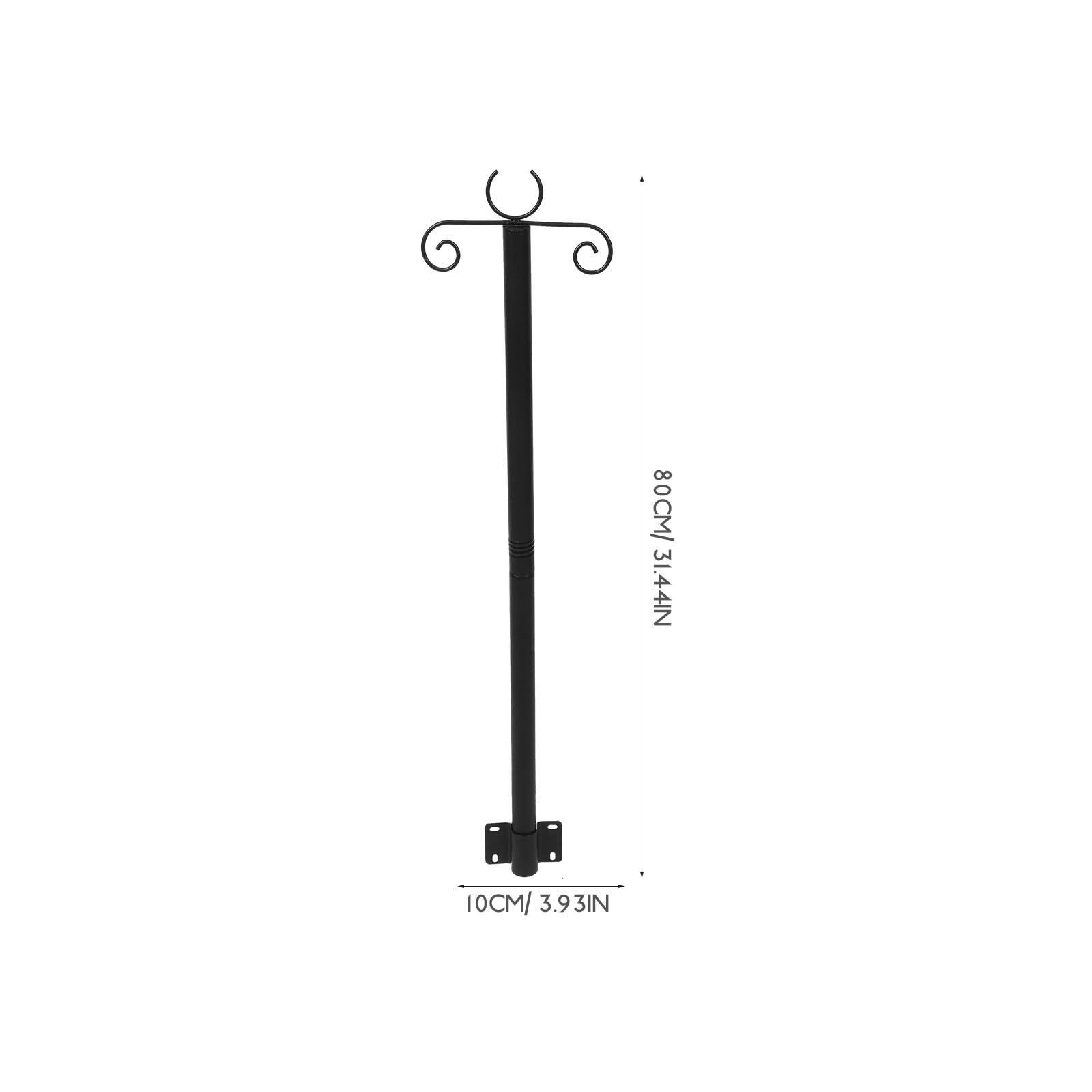 BESPORTBLE 2 Set Supporto per Luci a Stringa da Esterno in Acciaio Inox