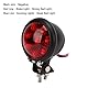 Leapiture LED-Rücklicht, rund, Retro, für Motorrad, Bremslicht, Bremslicht, Universal, Zubehör für Motorrad, 12 V