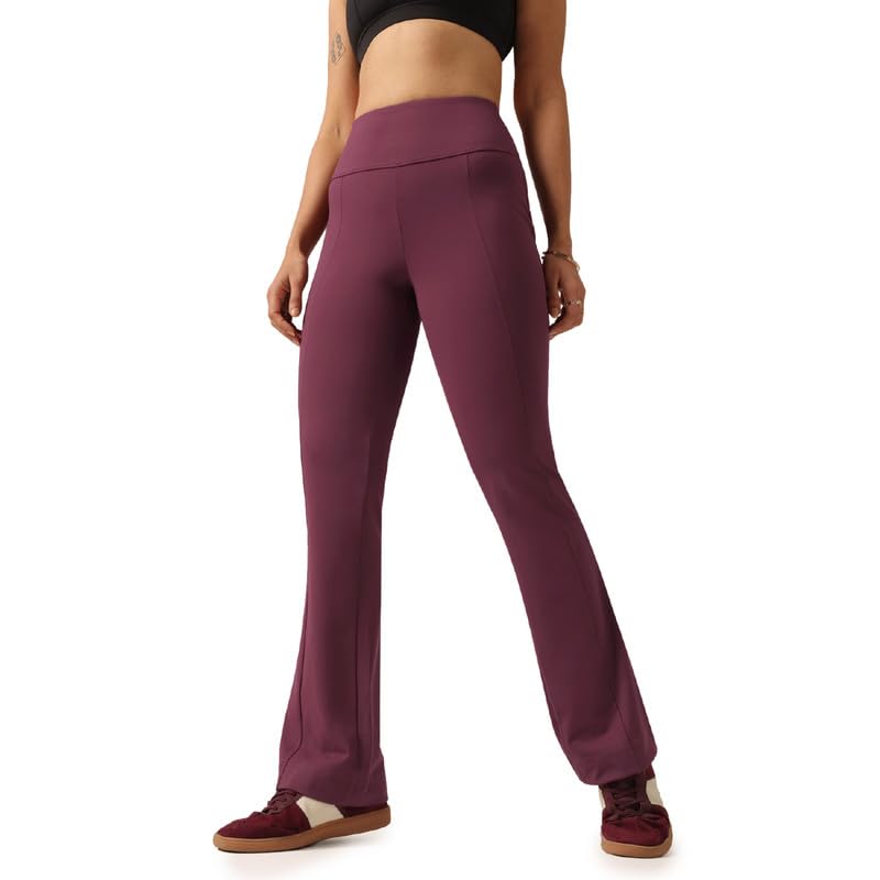blissclub Women’s Ultimate Kick Flare Pants - Lite, 4-Way Stretch, High Waist, Pintuck Detail, Flared Fit, Sweat-Wicking, All-Daywear-picture-40
