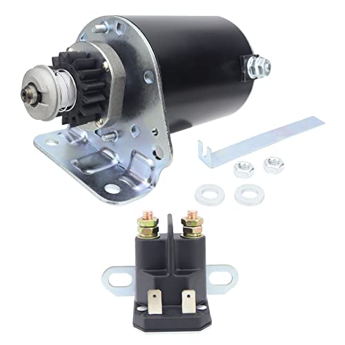 Tondeuse à gazon démarreur relais 390838 497595 pour moteur Briggs 18HP 13an775s
