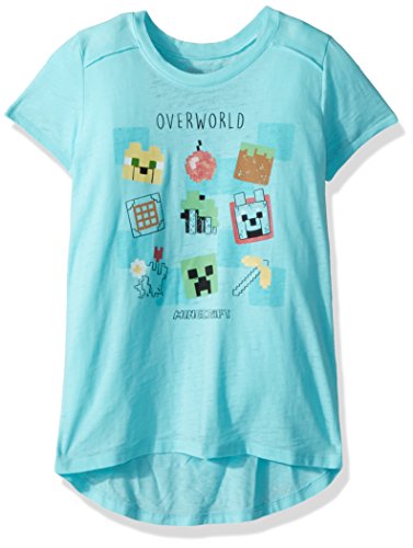 Minecraft Big Overworld Burnout Girls’ Tee by Jinx