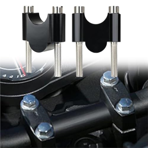 Rehausseur guidon moto CNC Kawasaki Z650 Z800 pour balade et confort