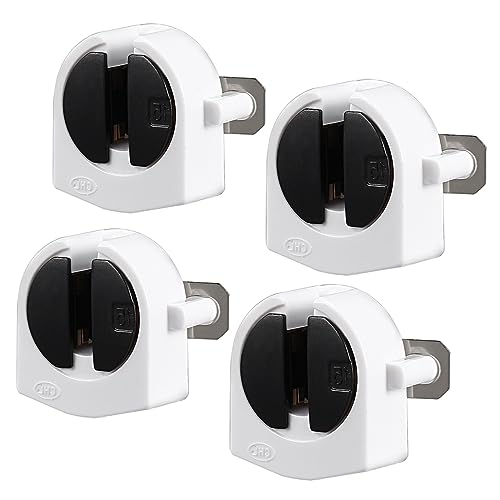 YOKIVE 4Stk Fluoreszierend Licht Halterung T5 Lampe Steckdose G5 Basis Nicht Geshuntete Steckdose Licht Ersatz Teile Toll für Haus Büro (Weiß 2A AC 500V)
