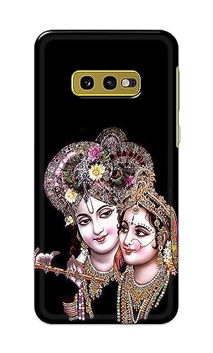 Image of PRINTFIDAA� Printed Hard Back Cover Case for Samsung Galaxy S10e Back Cover (Radha Krishna) -2808