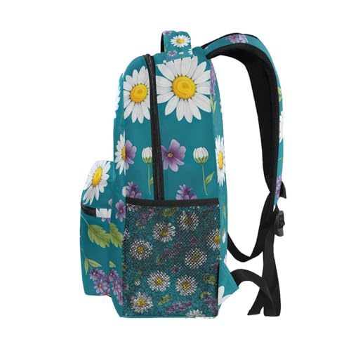 Printed Elementary School Backpack for Boys Girls, Lightweight Kids Travel Bag, Back to School Essentials, 16 in4