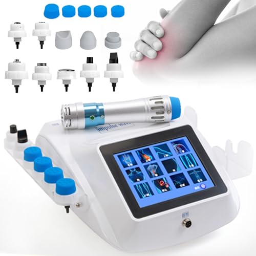 Máquina de terapia de ondas de choque extracorpóreas Dispositivo de Relajación Muscular, Alivio del Dolor ED para la disfunción eréctil, Relajación muscular, Tratamiento de la fascitis plantar