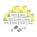 Aexit 20 Pcs Electrical Generic Electric Power Tool Motor Carbon Power Strips Brushes 15mmx10mmx5mm