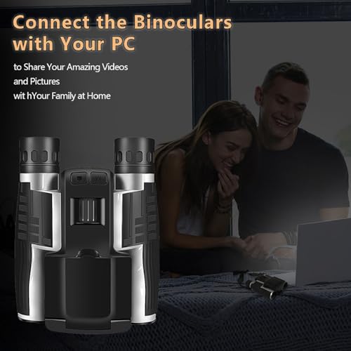 Binoculares 12x32 con cámara y pantalla LCD 2.4" miniatura 3
