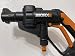 WORX WG625 20V Hydroshot Cordless Portable Power Cleaner, Black and Orange