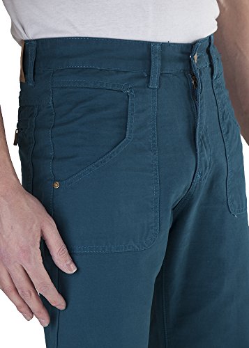 Men's Easy Khaki Slim-Straight Flat Front Casual Twill Pant3