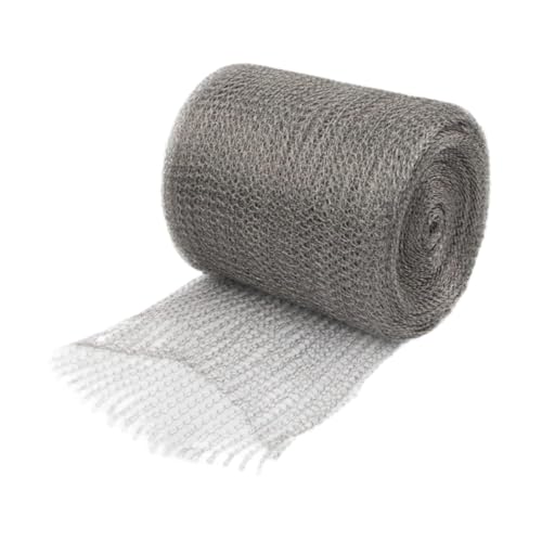 Stainless Steel Wire Mesh Roll - 12m, 5 Inch Wide, Heavy Duty for Mice Control, Plant Protection, Garden & Industrial Use