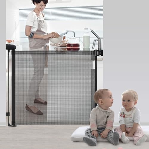 SHYUJAJIE Retractable Baby Gate, 33