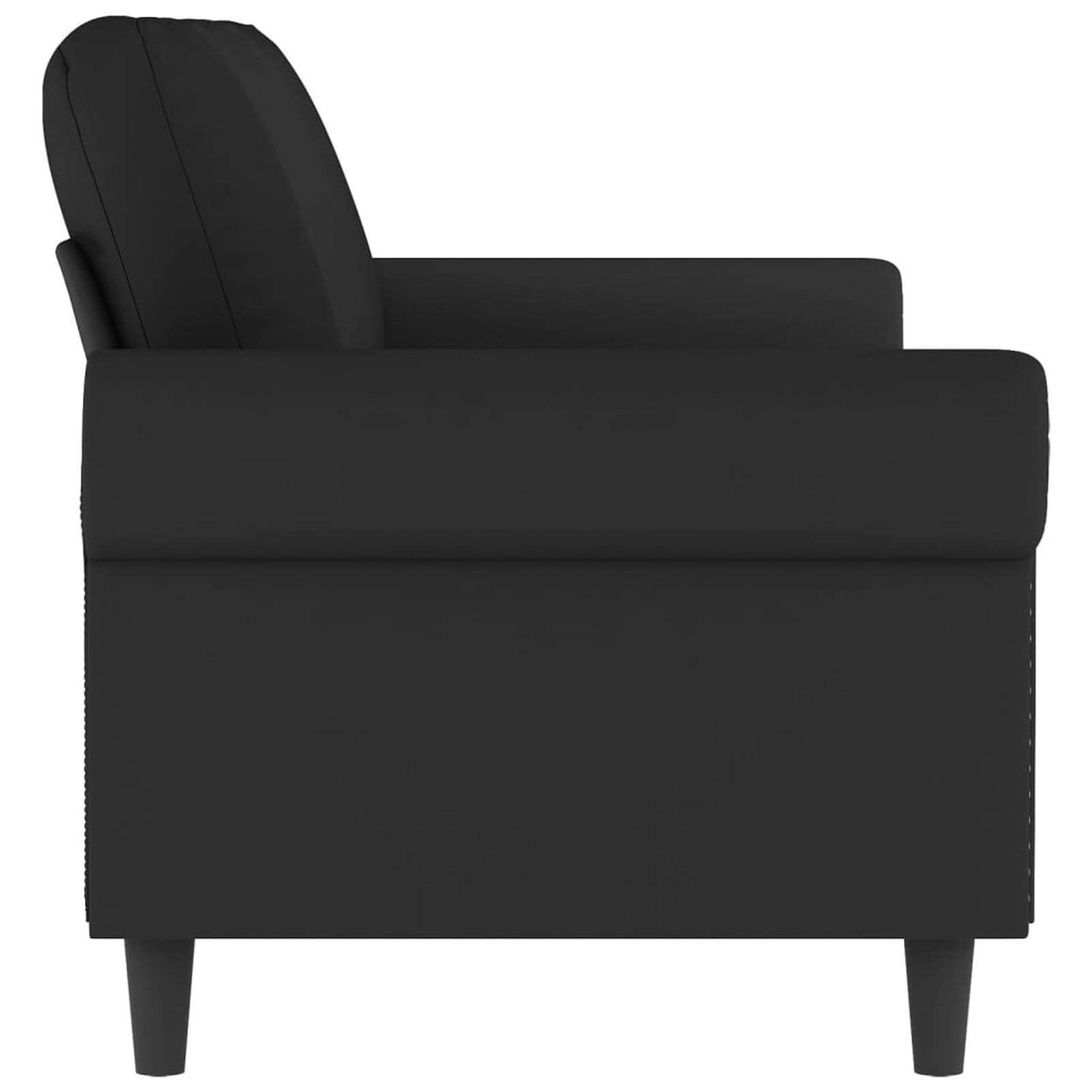 Divano a 3 Posti Nero 180 cm in Velluto,Divano da Soggiorno,Divano a 3 Posti,Divano Moderno,Divanetto da Salotto Moderno-359544